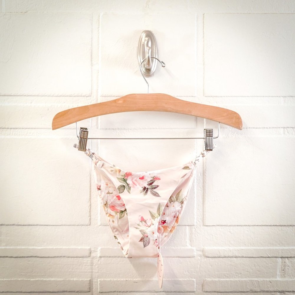Floral Print Bikini Bottom
